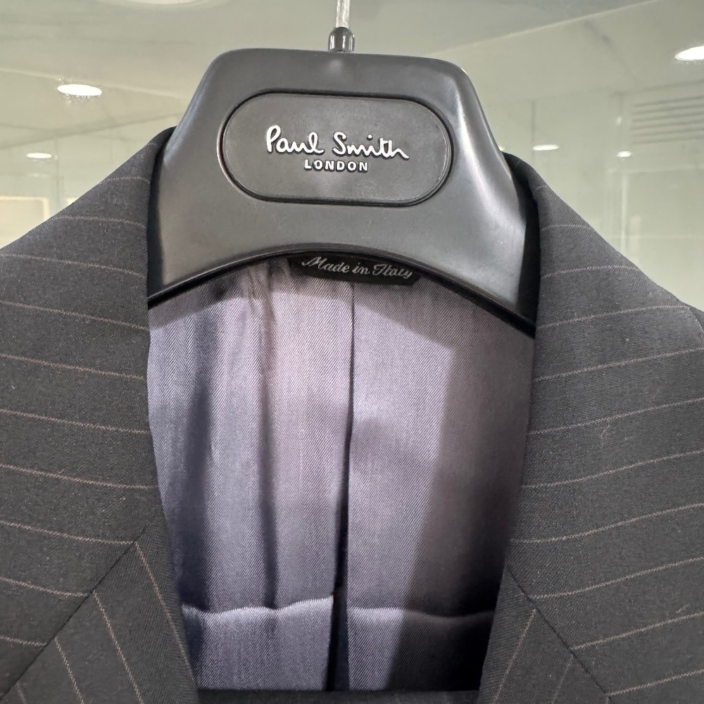 2004 Paul Smith triple pocket, pinstriped suit